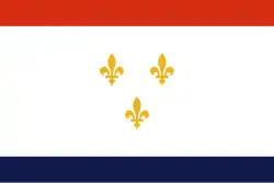 The flag of New Orleans