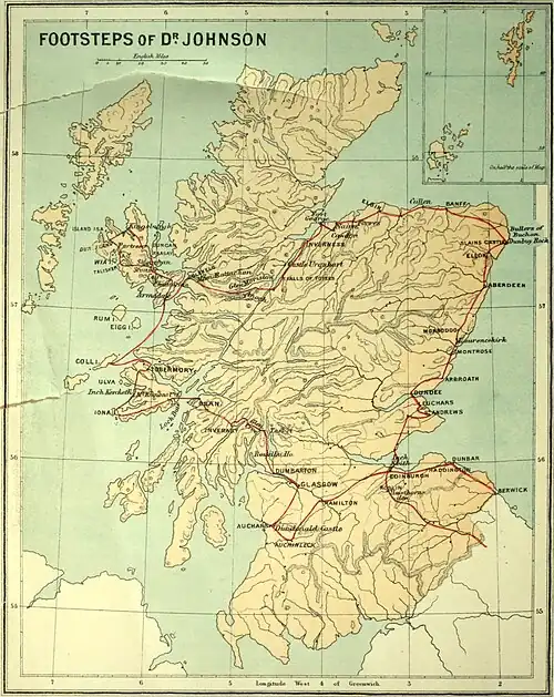 FOOTSTEPS OF DR. JOHNSON