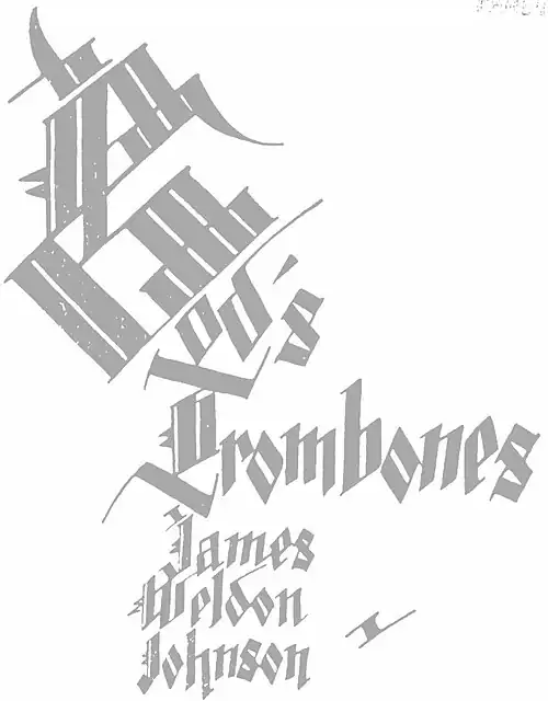 God's Trombones James Weldon Johnson