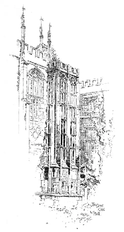 The Great Oriel to Hall