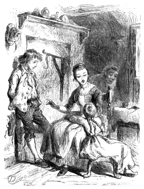 "Once upon a time, when Saint Nicholas was on the earth."