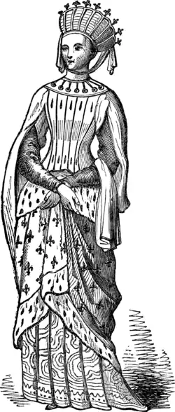 MARGARET, WIFE OF LOUIS, KING OF FRANCE, A.D. 1234.