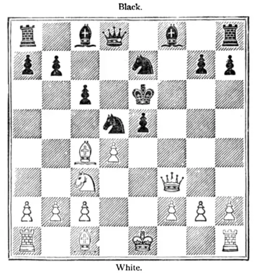 Fig. 10. [Position after Black's 9th move.]