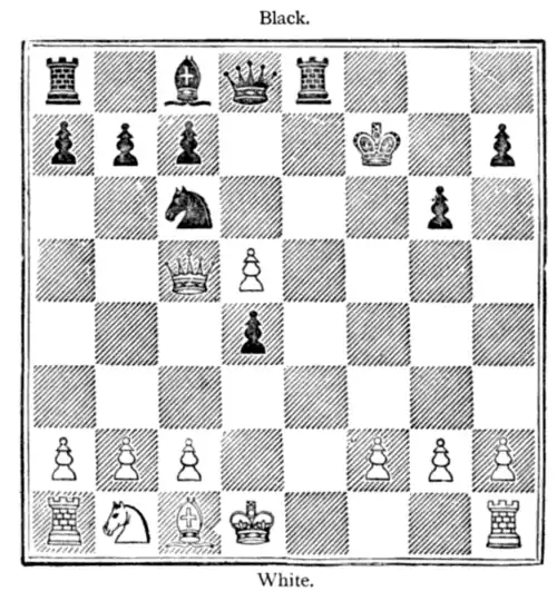 Fig. 11. [Position after White's 11th Move.]