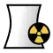 Nuclear power plant icon