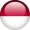 Indonesian flag orb