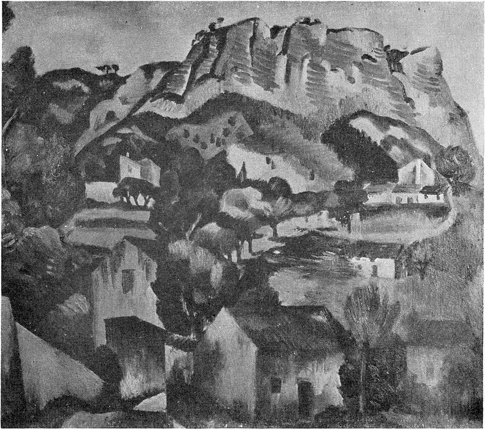 No. 26, Cassis in France. By Jan Matulka