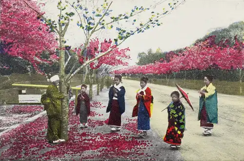 PLAYING BLINDMAN'S-BUFF