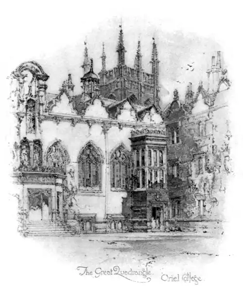 The Great Quadrangle, Oriel College