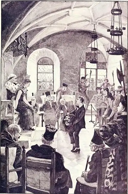 JOHANNES UNTIED HIS HANDKERCHIEF AND SHOWED THE PRINCESS THE UGLY HEAD OF THE TROLL