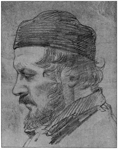 J.M. LEIGH, WHEN GROWING HIS BEARD.