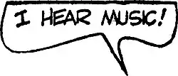 I HEAR MUSIC!