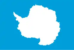 The flag of Antarctica