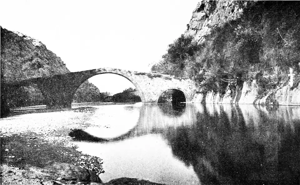 Bridge over the Dog River built by Sultan Selim