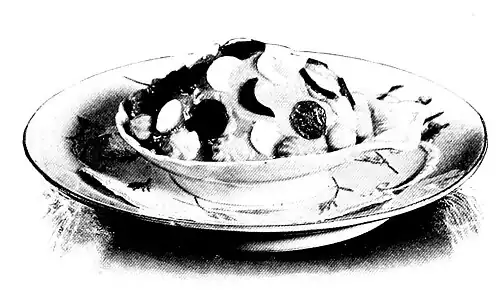 Shell of Fish and Mushrooms