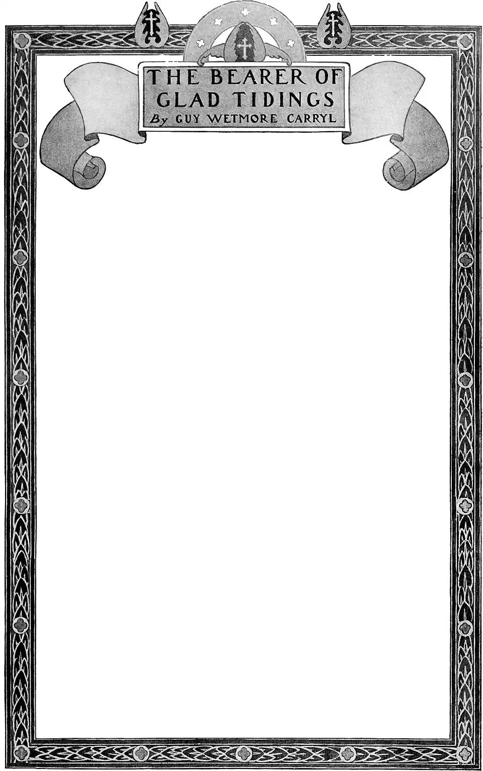 alt=The Bearer of Glad Tidings by Guy Wetmore Carryl