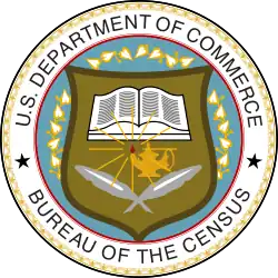 The Seal of the United States Bureau of the Census.