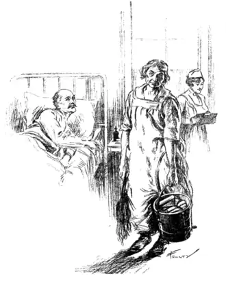 At first I try to think up something to say to her, but it looks like all we had in common is fifty-odd years which neither of us wants or is proud of.