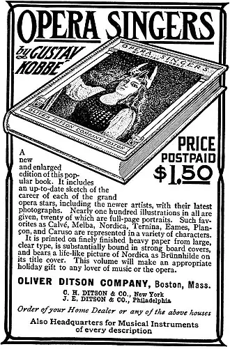 Opera Singers by Gustav Nobbe