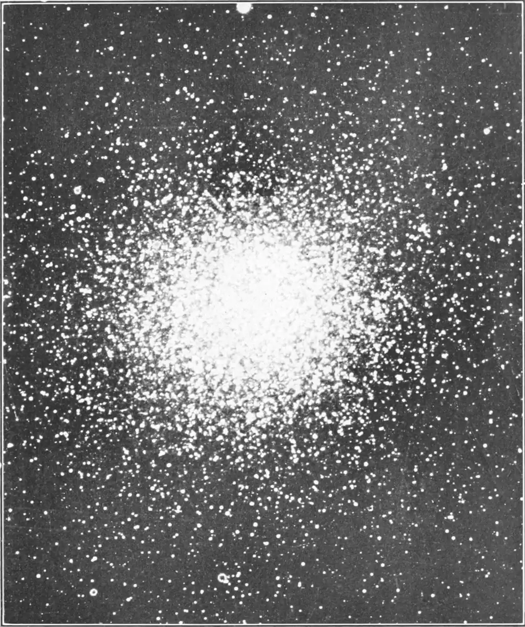 Photograph of the Star Cluster in Centauri