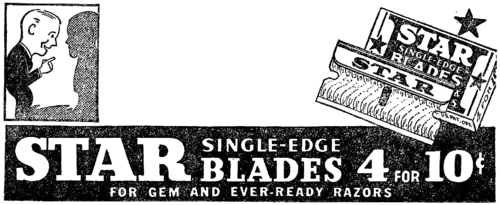 Starrazorblades advertisement on page 41