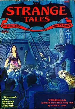 Strange Tales of Mystery and Terror cover for June 1932