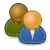 Icon of two people