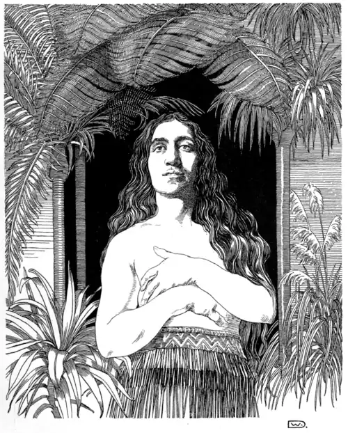 NGAWAI, A MAORI CHIEFTAINESS