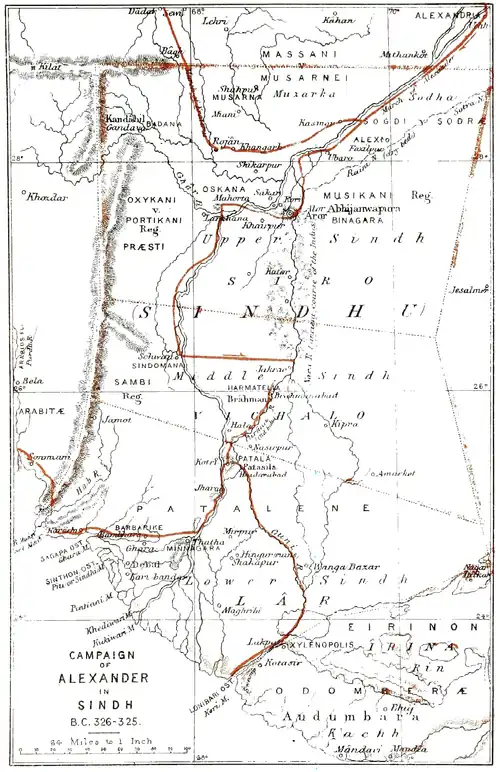 Campaign of Alexander in Sindh
