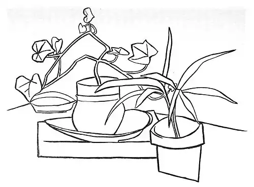 A drawing by Stuart Davis