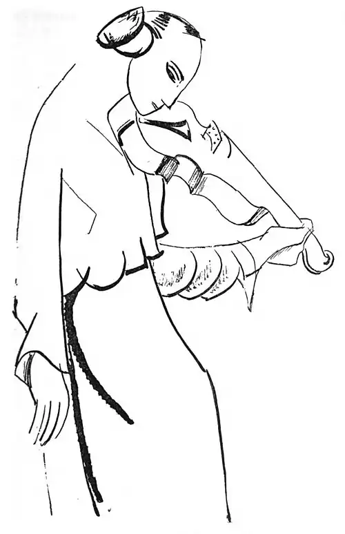 A drawing by William Sommer