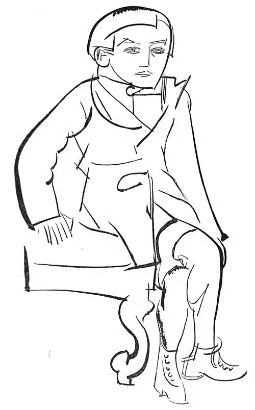 A drawing by William Sommer