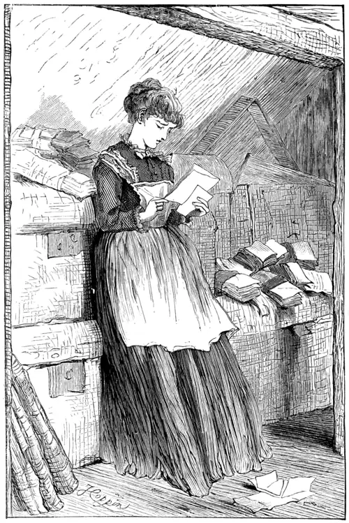 LAURA SEARCHING FOR EVIDENCES OF HER BIRTH.