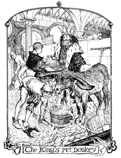 The King’s Pet Donkey