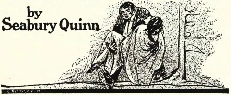 Illustration from Weird Tales