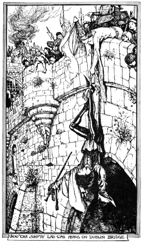 How the shifty lad was hung on Dublin Bridge