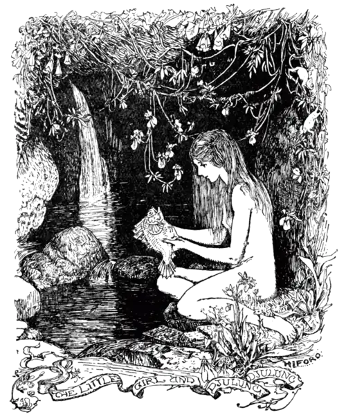 The little girl and Djulung-djulung