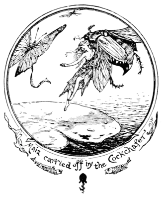 Maia carried off by the Cockchafer