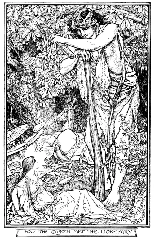 HOW THE QUEEN MET THE LION-FAIRY