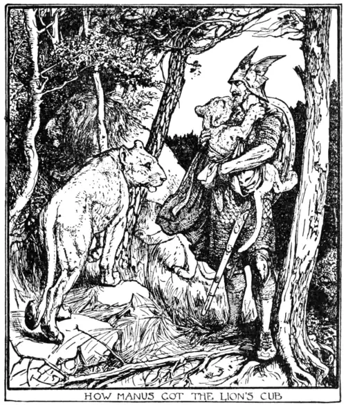 HOW MANUS GOT THE LION’S CUB