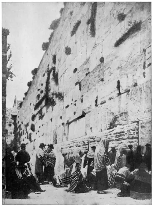 VERESICHAGIN'S "THE WALL OF SOLOMON." FROM "FAMOUS PAINTINGS OWNED ON THE WEST COAST."