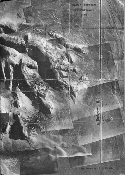 MUDOWWARA: from the air.