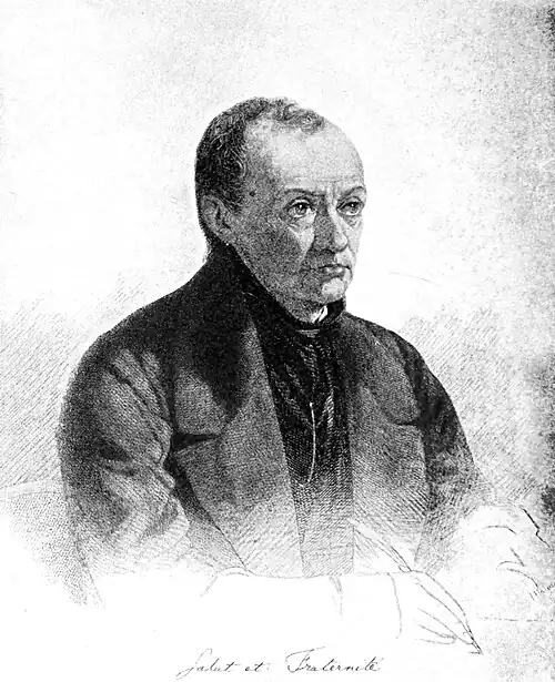 Portrait of Auguste Comte
