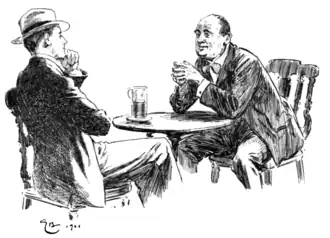 "YOU SAW THOSE TWO LADIES IN DEEP MOURNING, DID YOU NOT?