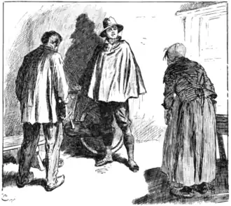 "HE LEANED HIS CYCLE AGAINST THE WALL AND LOOKED ROUND."