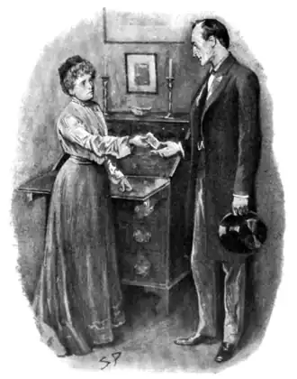 ‘HE SENT IT TO ME IN THAT STATE, WITH HIS CURSE, UPON MY WEDDING MORNING.’