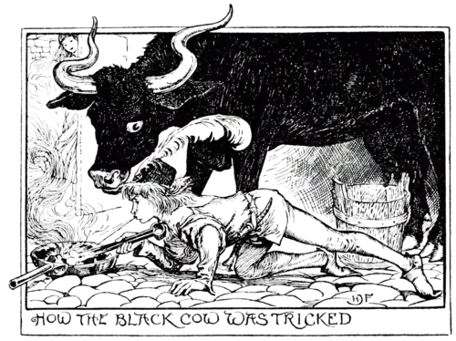 HOW THE BLACK COW WAS TRICKED