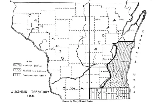 WISCONSIN TERRITORY 1836