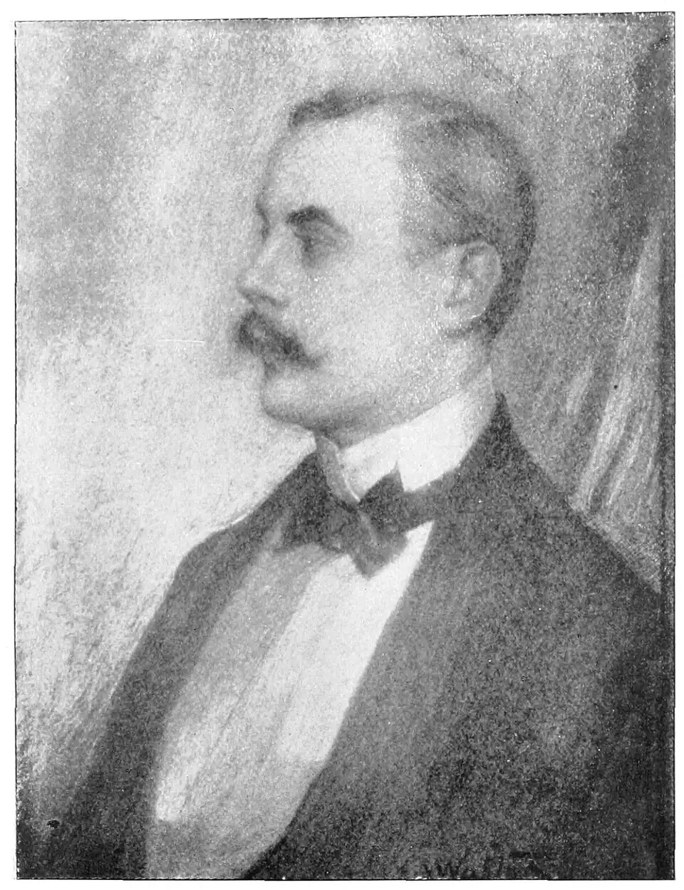 Portrait of Kenneth Grahame by Edward Arthur Walton