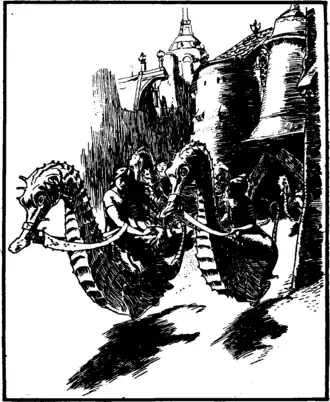 The chargers of the Horse Marines, Wet Magic (Nesbit).png